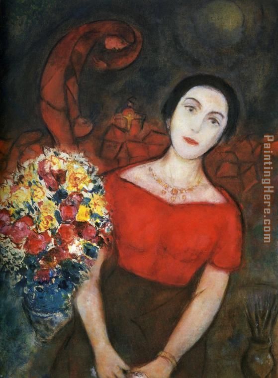 Marc Chagall Portrait of Vava